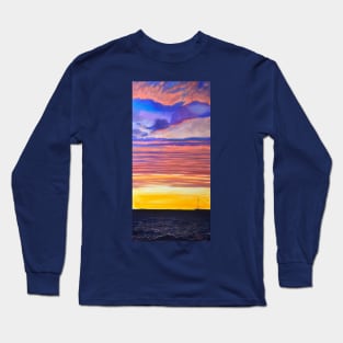 Sunset in Livorno Long Sleeve T-Shirt